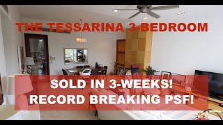 SOLD THE TESSARINA  3Bedroom with Yard quiet facing with greenery views [upl. by Ardrey]