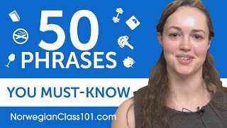 50 Phrases Every Norwegian Beginner MustKnow [upl. by Neram]