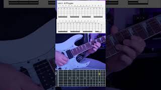 Alternate picking or Hammer on  Pull off guitar guitartabs metal alternatepicking [upl. by Llevrac]