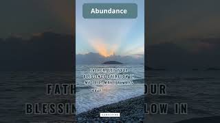 The ABUNDANCE Prayer that Changes Everything 🙌 dailyprayers christianmotivation christianshorts [upl. by Ardel]