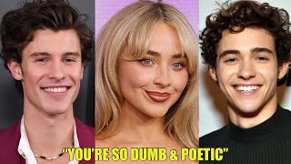 Sabrina Carpenter Sings About Shawn Mendes amp Joshua Bassett On quotDumb amp Poeticquot From Short N Sweet [upl. by Atnes]