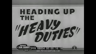 CHEVROLET 1950s HEAVY TRUCK FILM HEADING UP THE HEAVY DUTIES 88854 [upl. by Anelliw]