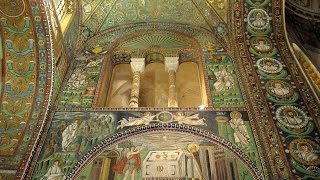 Basilica of San Vitale Ravenna EmiliaRomagna Italy Europe [upl. by Etnoed]