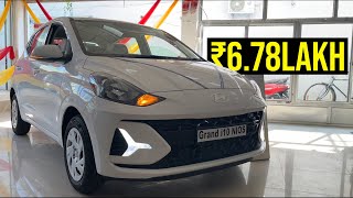 Hyundai Grand i10 Nios Magna 2024 On Road Price Features Interior and Exterior Review [upl. by Gloria614]