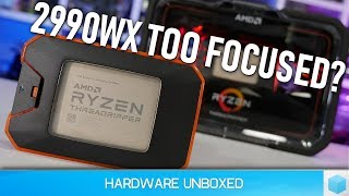 Threadripper 2990WX amp 2950X Benchmark Review [upl. by Egduj]