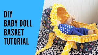 Baby Doll Basket Tutorial [upl. by Ydeh765]