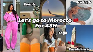 VLOG  Let’s go to Morocco for 48H مشيت للمغرب يومين و رجعت لهولندا [upl. by Saks]