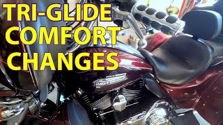 Comfort Changes For Your 2014 Harley TriGlide [upl. by Merriam]