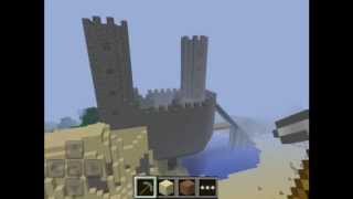 Bauideen Minecraft PE Teil 3 Burg [upl. by Yeta]