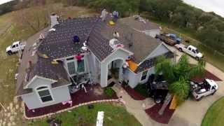 FASTEST ROOF INSTALL EVER  30 ROOFING SQ in 2 Minutes  HD Timelapse [upl. by Saul]