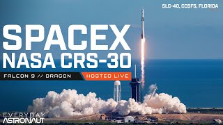 Watch SpaceX Launch CRS30 for NASA [upl. by Abra]