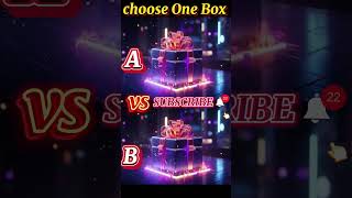 Choose One Box And See Your Gift 🎁giftbox giftboxchallenge shortvideo youtubeshorts viralvideo [upl. by Jeffie289]