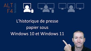 Lhistorique du presse papier sous Windows 10 et Windows 11 [upl. by Kenon152]