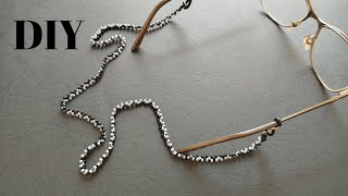 DIY Seed Bead Chain Easy Beaded Chain Necklace Beads Jewelry Making [upl. by Gnim]