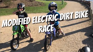 Razor Mx350 V’s Modified electric dirt bike powerwheelsaustralia elctricdirtbike 18650 [upl. by Clair]