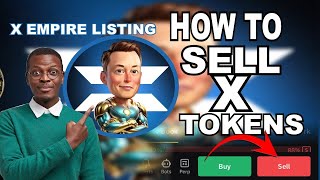 X Empire Withdrawal  How To Sell X Token [upl. by Eldwin]