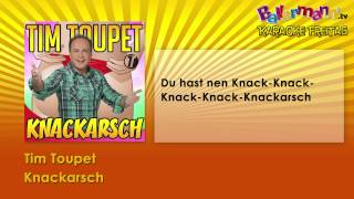 Tim Toupet  Knackarsch  BALLERMANNTV KARAOKE [upl. by Trey571]