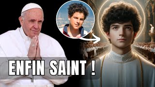 Nouveau Saint au Paradis Béatification de Carlo Acutis par le Pape François suite à un miracle [upl. by Renell]