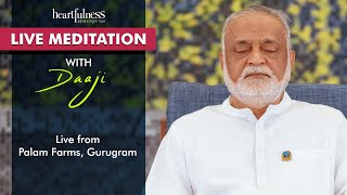 Live Meditation With Daaji  25th March  530 PM IST  Palam Farms  Gurugram  Heartfulness [upl. by Orren]