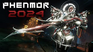 Phenmor Build 2024 Guide  The Incarnon Minigun Warframe Gameplay [upl. by Yablon]