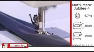 MatriMatic Jubilee 4 Promo Naaimachine sewingmachine machine a coudre nähmaschinen [upl. by Suh]