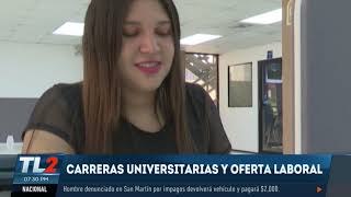 COSTOS DE CARRERAS VS DEMANDA LABORAL [upl. by Rimaa859]