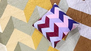 That 70s Quilt Making Quilts for Men and Updating a Classic Ripple for the Perfect Gift [upl. by Xonk]