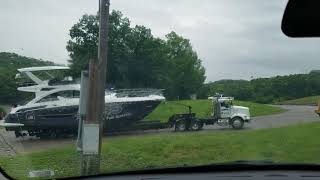 Multi Million dollar yacht rolls off trailer [upl. by Marlon]