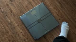 WITHINGS Body Comp Scale for Body Weight and Complete Body Analysis Review [upl. by Nnarefinnej794]