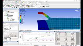 ANSYS Fracture and Delamination Part 3 Progressive damage and crack growth [upl. by Ahsotan]