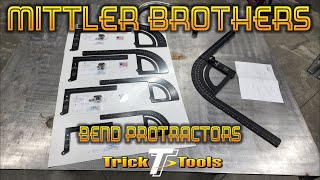 Mittler Brothers Bend Protractors  TrickToolscom [upl. by Arathorn]