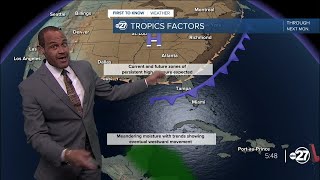 Tropics check Disturbance and the pattern to come 10142024 [upl. by Bisset]