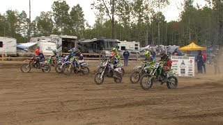 Manche 8 Issoudun 2017 Supermini  Motocross Québec [upl. by Gualterio]