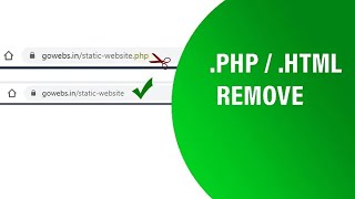 ✅Remove PHP Extension  Remove HTML Extension Hide PHP Extension Hide HTML Extension Friendly URL [upl. by Rancell831]