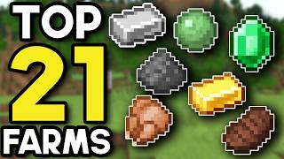 BEST Farms for Minecraft Bedrock 121 2024 [upl. by Zerelda135]