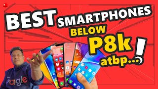 BEST SMARTPHONES LIST MULA ₱8k ₱10k and ₱15k in 2023 [upl. by Carper]