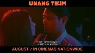 Unang Tikim  Trailer Angeli Khang Robb Guinto  Vista Cinemas 2024 [upl. by Annahavas]