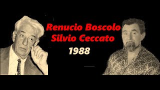 Renucio Boscolo  Silvio Ceccato 1988 [upl. by Notlit58]