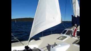 Crowther WindSpeed Catamaran  Clear Horizons wmv [upl. by Irma8]