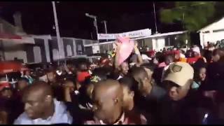 Jovenel Moise participe à la fête patronale de la commune dEnnery fête St Hubert [upl. by Elleval]