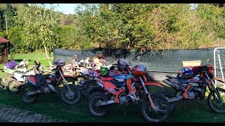 12 bikers 3 broken KTM lost in forest a blast of a ride P2 72 [upl. by Philemon]