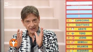 L’oroscopo di Paolo Fox dal 14 ottobre al 20 ottobre  Mezzogiorno in famiglia 14102018 [upl. by Arleta]