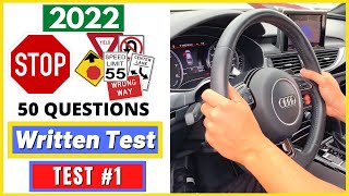 2022 DRIVING WRITTEN TEST PART 1Questions amp Answers for Drivers Licence [upl. by Hermina]