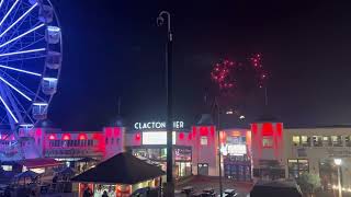 Clacton on Sea Pier Fireworks 05112024 [upl. by Aicala343]