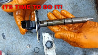 How To Fix Leaking Injectors And Replace O Rings On Any Common Rail Engine [upl. by Anwahsal]