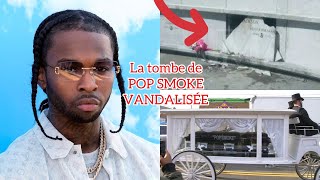 La tombe de Pop SMOKE détruite et vandalisée sequencedestars [upl. by Wane79]