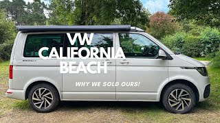 Our VW California Beach Campervan Why we decided to sell it [upl. by Lilian]