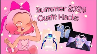 Summer 2024 Outfit Hacks  Royale High Outfit Hacks [upl. by Peregrine986]