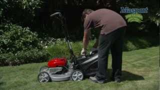 Masport Lawnmowers Handle Lift System [upl. by Itnuahsa588]