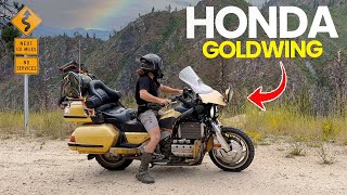 Goldwing Off Road 1000 miles through IdahoMontana wilderness Tandem [upl. by Lishe60]